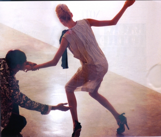 Illustration for article titled Off The Runway: Fashion Models Now Falling In Magazines